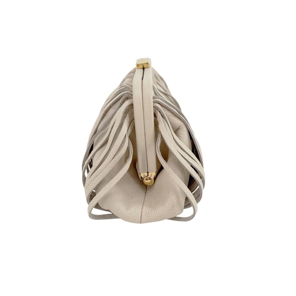 CLARE V. Fran Fran Bag in Cream - Picture 14 of 16